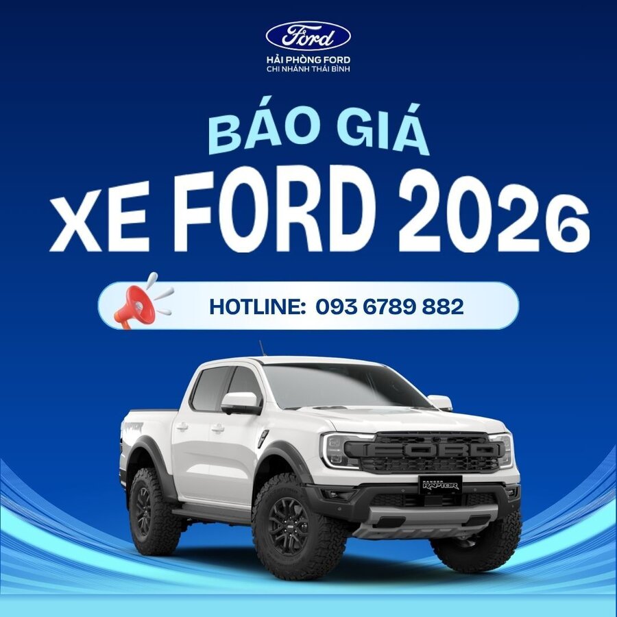 THÁNG NGÂU – ƯU ĐÃI VẪN “ĐẬM” TẠI FORD THÁI BÌNH